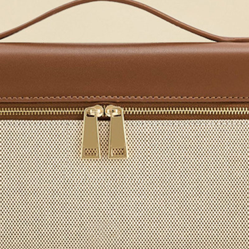 Sac à main en cuir synthétique à fermeture à glissière pour femmes