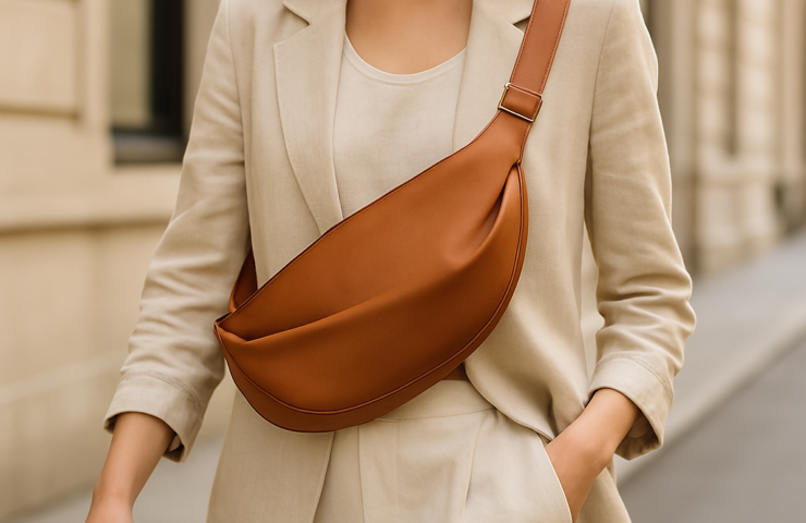 The Best Leather Sling Bags for Summer 2026: How to Choose a Style That Works Every Day editorial handbag styling image