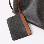 Women's Black Split Leather Printed Crossbody Shoulder Hobo Bag with Small Zipper Pouch