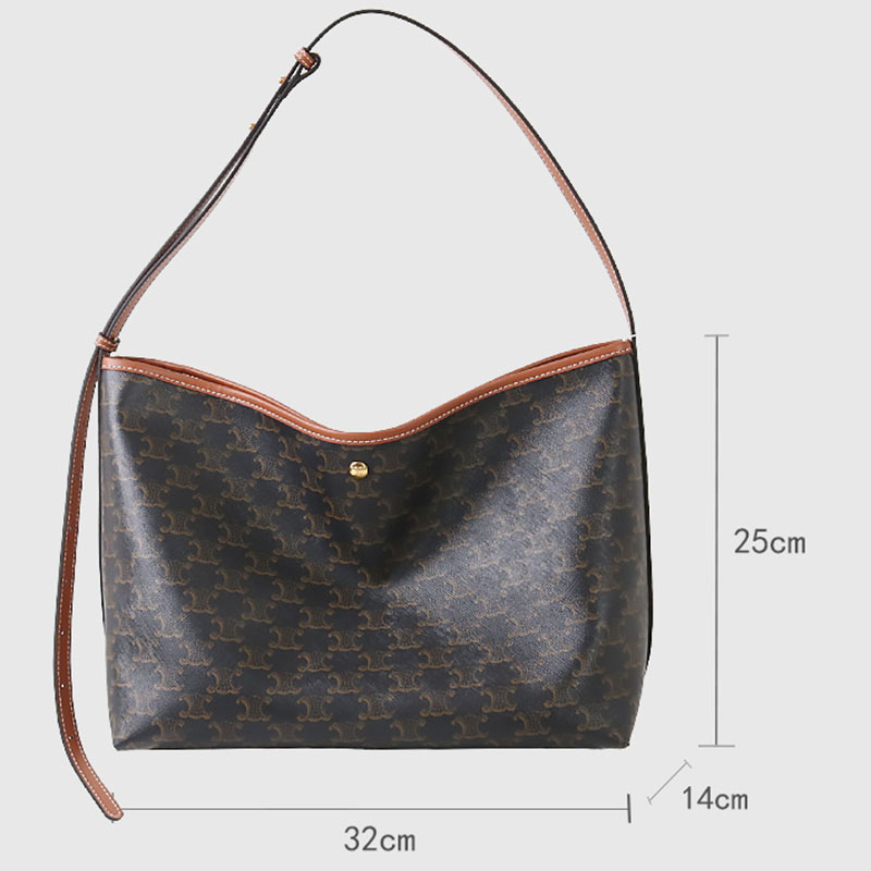 Women's Black Split Leather Printed Crossbody Shoulder Hobo Bag with Small Zipper Pouch
