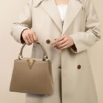Women's Vegan Leather Pebbled Structured Shoulder Top Handle Bag