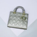 Women's Patent Full-Grain Leather Quilted Crossbody Top Handle Mini Bag