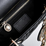 Women's Quilted Lambskin Top Handle Small Tote Bags
