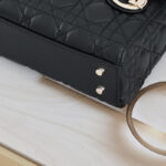 Women's Quilted Lambskin Top Handle Small Tote Bags