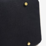 Women's Canvas Embroidered Window Top Handle Tote Bag