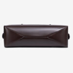 Women's Vegan Leather Minimalist Cylinder Shoulder Baguette Bag