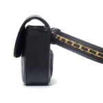 Women's Full-Grain Leather Quilted Turn-Lock Belt Bag
