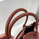 Women's Vegan Leather Structured Top Handle Shoulder Tote Bag