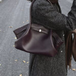 Women's Vegan Leather Structured Top Handle Shoulder Tote Bag