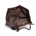 Women's Vegan Leather Structured Tote Shoulder Bag