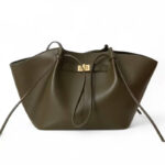 Women's Vegan Leather Structured Tote Shoulder Bag