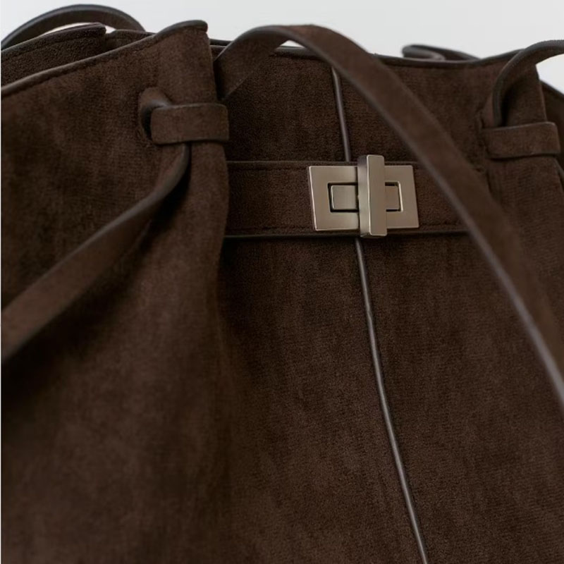 Women's Vegan Leather Structured Tote Shoulder Bag