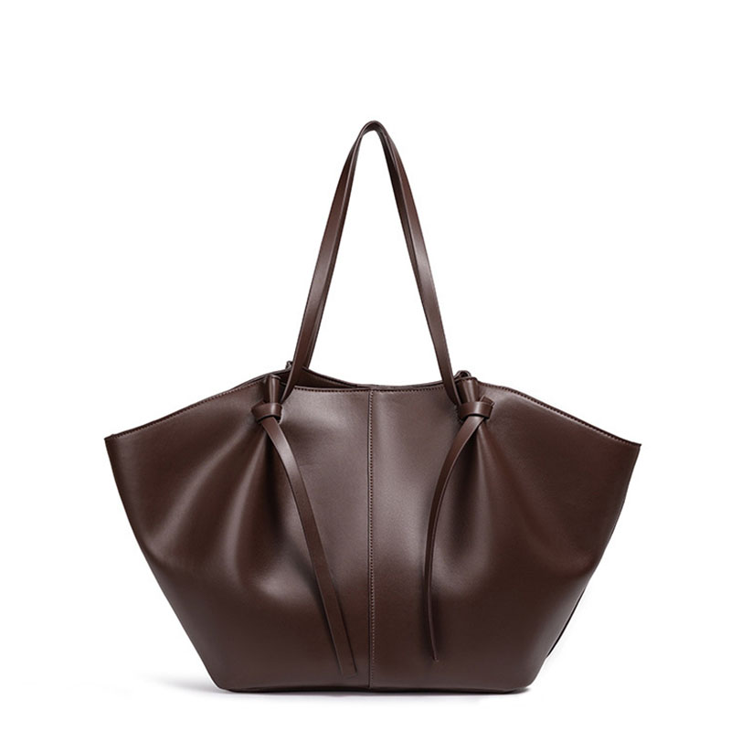 Women's Vegan Leather Structured Tote Shoulder Bag