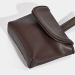 Women's Suede Vegan Leather Texture Top Handle Shoulder Tote Bag