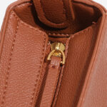 Women's Vegan Leather Textured Shoulder Hobo Bag
