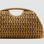 Women's Straw Woven Beach Top Handle Bag