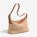 Women's Woven Texture Adjustable Shoulder Crossbody Bag