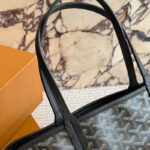 Women's Canvas Full-Grain Leather Trim Print Top Handle Satchel Bag