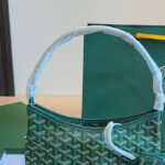 Women's Canvas Leather Trim Mini Hobo Bag