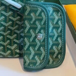 Women's Canvas Leather Trim Mini Hobo Bag