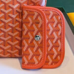 Women's Canvas Leather Trim Mini Hobo Bag