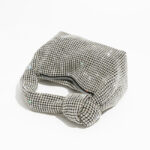 Women's Silver Rhinestone Knotted Top Handle Clutch Bag