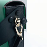 Women's Split Leather Structured Flap Shoulder Bag