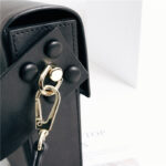 Women's Split Leather Structured Flap Shoulder Bag