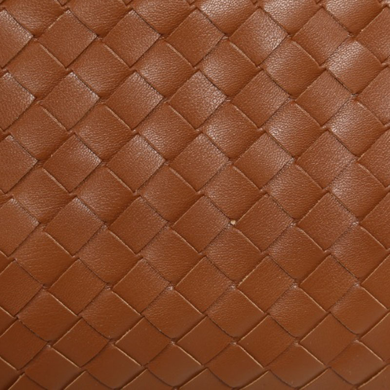 Women's Vegan Leather Woven Top Handle Shoulder Hobo Bag