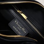 Women's Quilted Cowhide Leather Top Handle Boston Bags 20 - Gold Hardware