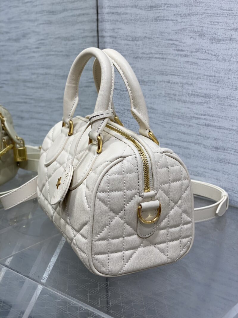 Women's Calfskin Quilted Groove Top Handle bags 20