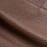 Women's Full-Grain Leather Pebbled Flap Lock Shoulder Bag
