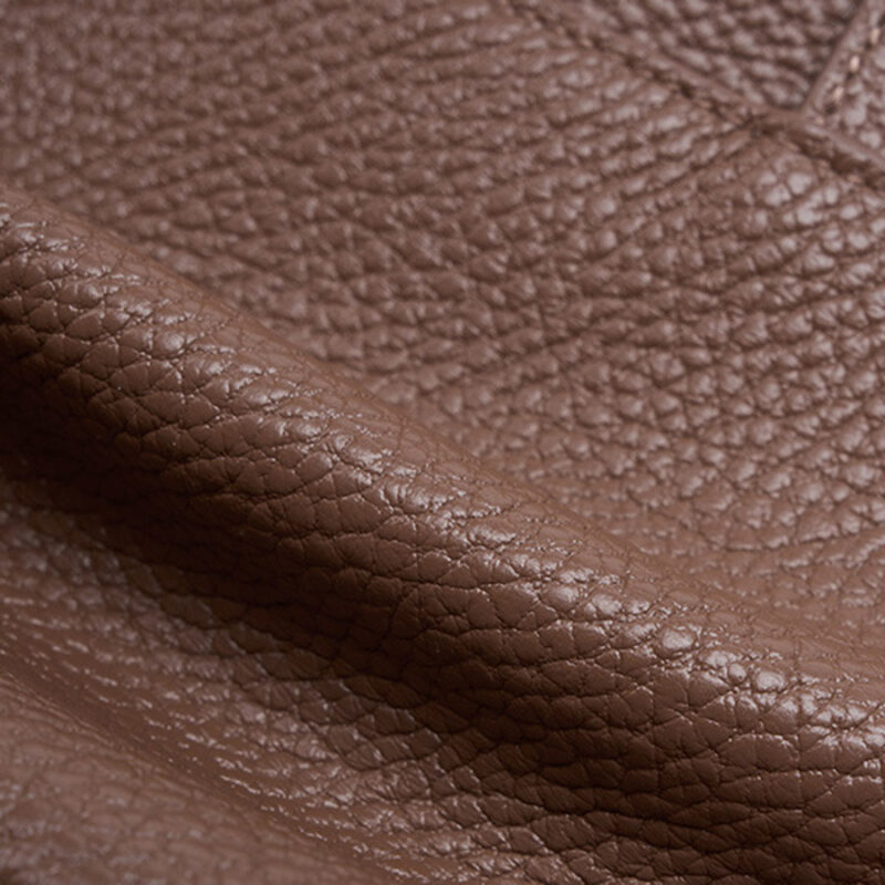 Women's Full-Grain Leather Pebbled Flap Lock Shoulder Bag