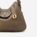 Women's Full-Grain Leather Pebbled Crossbody Shoulder Top Handle Bag