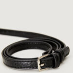 Women's Vegan Leather Structured Chain Crossbody Shoulder Handbag