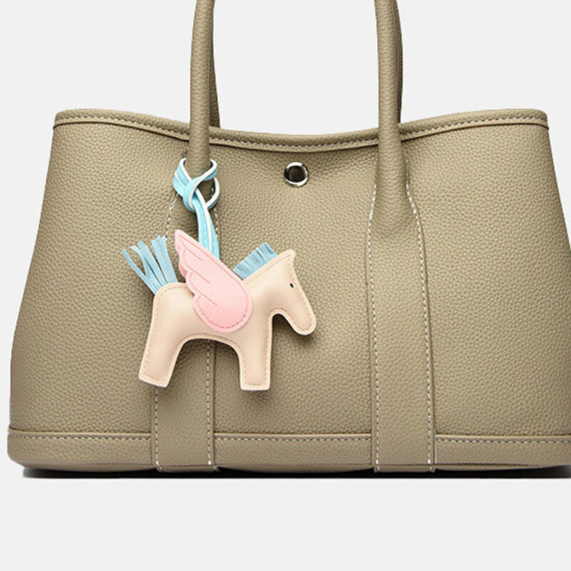Women's Vegan Leather Pebbled Structured Shoulder Tote Bag
