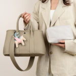 Women's Vegan Leather Pebbled Structured Shoulder Tote Bag