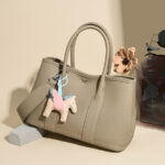 Women's Vegan Leather Pebbled Structured Shoulder Tote Bag