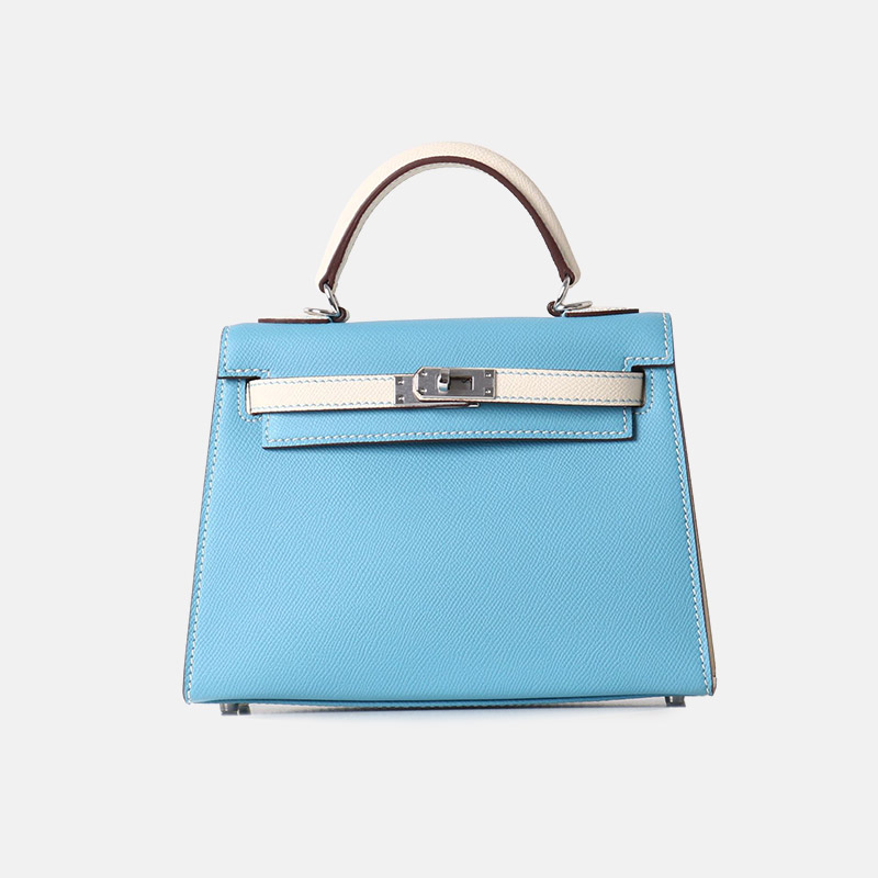 Women's Split Leather Epsom Padlock Top Handle Bag