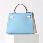Women's Split Leather Epsom Padlock Top Handle Bag