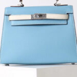 Women's Split Leather Epsom Padlock Top Handle Bag