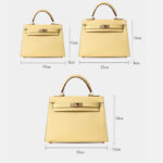 Women's Split Leather Epsom Padlock Top Handle Bag