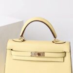 Women's Split Leather Epsom Padlock Top Handle Bag